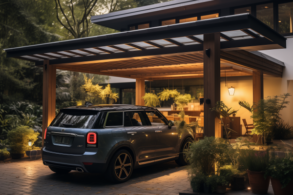 Découvrez le potentiel de l’éclairage LED intégré dans les carports solaires